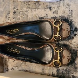 9.5 Coach Wedge Shoe